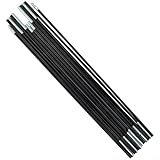 Besttoolifes Zelt-Ersatzstange, Fiberglas-Camping-Zeltstangen, Outdoor-Stützstangen, Markisenrahmen-Set, für 1–8 Personen, Zelte, leicht, zusammenklappbar (3 m)