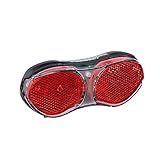 Büchel LED Fahrrad Gepäckträgerlicht | Rücklicht | Fahrradrücklicht für Dynamobetrieb oder E-Bike | StVZO zugelassen | Fahrradlicht hinten, 11.69 x 5.02 x 1.79 cm, rear,