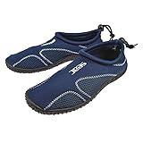 Seac Unisex Badeschuhe für Erwachsene und Kinder, Schnelltrocknend für das Schwimmbad und den Strand, Weiß Blau, 39 EU