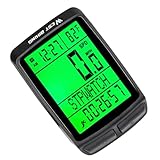 Kisangel 1 Satz Fahrrad Stoppuhr LED-Scheinwerfer Fahrradlichter Lichter vorne und hinten Fahrrad Navigation fahrradnavigation intelligente Stoppuhr Reiten Stoppuhr Plastik Black
