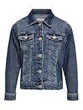 ONLY Girl Jeansjacke Dunkelblaue 146Medium Blue Denim