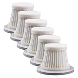 2/6 Stück waschbare HEPA-Filter, Ersatzfilter, wiederverwendbar, waschbarer Filter, Handstaubsauger für kabellosen Auto-Staubsauger (6 Stück)