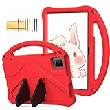 Dteck Kinder-Schutzhülle für T-Mobile Revvl Tab 5G 2023 Tablet, leicht, stoßfest, robust, EVA, kinderfreundlicher Griff, Ständer, kindersicher, Silikon, für T-Mobile REVVL Tab 5G 2023, 10,4 Zoll