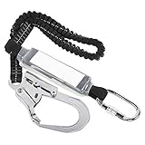 Alvinlite 5.1 Fußinternes, stoßdämpfendes Sicherheitsseil mit doppelt geschmiedeter Karabinerhaken-Fallschutzausrüstung