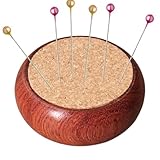 Holz-Nähnadel-Kissen – Quilt-Nadelhalter, tragbares Handarbeit, Quilt-Zubehör, Zubehör für Frauen, Mutter, Freunde, Basteln