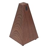 Focket Mechanisches Metronom, Lauter Klang mit Tempobereich 40-208 Bpm für Klaviergitarren Violin Bass Drum Musical Instrumente