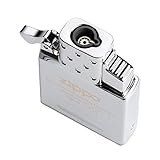 Zippo Butan-Feuerzeugeinsatz, Einsatz für Zigarren, Zigaretten, Kerzen mit Verstellbarer Flamme, für Zippo Feuerzeugetui