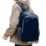 Herren Wanderrucksack | Leichter Tagesrucksack Für Outdoor-Aktivitäten,Großer Leichter Faltbarer 30L Rucksack Für Damen Herren Reisen Radfahren Wandern Outdoor-Sport Trekking