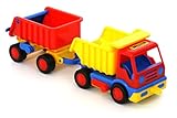 WADER Basics Muldenkipper Kipper Lastwagen LKW mit Kippanhänger