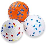 Hundeball, Hundeball Unzerstörbar, 3 Stück Ball Hund Spielzeug, Ideal Für Hundespielzeug Ball Aktivitäten, Outdoor Spielen, Schwimmen Und Training, FürMittelgroße, Kleine Hunde Und Welpen, Ø 6.3 cm