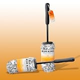 TOBG® Mikrofaser Felgenbürste | schonend & weich | zur kratzfreien Reinigung & Pflege | Felgenreinigung für alle Felgen | Felgen Bürste Alufelgen | DER KLON vom Marktfüher zum HALBENPREIS