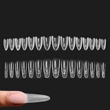 240 Stück Duals Nail Forms Set, Duals Tips Nägel Nagelverlängerung Verlängerung Nagel Gel Formen Nagelform Set Für Maniküre Und Kosmetikstudios