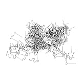 SustVita Kunststoff-Schweißklammern, 100-teiliges Set, Edelstahl, Standardgröße 0,8 mm, zum Verstärken von rissigen Bereichen mit einem Auto-Stoßstangen-Reparaturwerkzeug (Detour wave type 0.8mm
