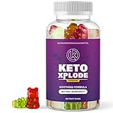 Ketoxplode Gummibärchen - leckere Fruchtgummies - geeignet für Männer & Frauen - 1x Inhalt 60 Gummies