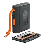 MUSE Kassettenspieler - Tragbarer Kassettenspieler mit Kopfhöreranschluss und Bluetooth | Schnelles Aufladen per USB-C - Schickes Design | Schwarz