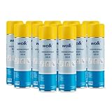 12x Kreidespray basic gelb 500 ml - kurzhaltende Bodenmarkierungen - pflanzenverträglich - wasserlöslich - temporäre Boden Markierungen - bis zu 100m Markierungsweg bei 5cm Strichbreite - Spraydose