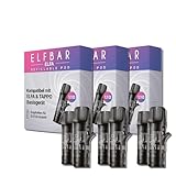 ELFBAR® ELFA Leerpods Selbstbefüllbar (3x 2er Pack) - Nachfüllbare Pods für ELFA System - 2ml Tankvolumen - Ohne Nikotin, Ohne Liquid - Kompatibel mit ELFA Geräte