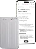 PLAUD Note KI Digitales Diktiergerät, 64 GB Aufnahmegerät mit KI-Technologie zum Transkribieren und Zusammenfassen, One-Touch-Aufnahme,Voice Recorder mit Rauschunterdrückung, 30 Stunden Aufnahme