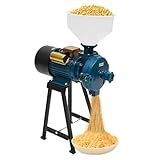 2200W Elektrisch Getreidemühle Kornmühle Schrotmühle für Getreide Elektrischemühle Getreidemühle Maschine Zerkleinerer für Getreide Mais Stroh Futter Schrotmühle
