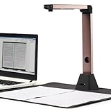 Bamboosang Tragbar Dokumentkamera und Scanner : Hohe Auflösung 8MP Dokumentenscanner A3 Größe Erfassen, Mehrsprachige OCR, USB Dokumentenkamera, Leistungsstarke Software Scanner für Lehrer Büro
