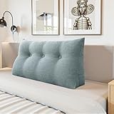 LELEFIDO Kopfteil Bett Rückenkissen – Großes Lesekissen für Bett & Sofa, Bequemes Rückenstützkissen fürs Lesen, Entspannen & Sitzen, Dekoratives Kopfteil Kissen