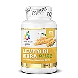 Colours of Life Reine Bierhefe - Natürlich nährstoffreiche Bierhefe Ergänzung - Vegan, 120 Tabletten
