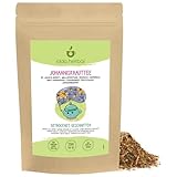 Johanniskraut Loser Tee (250g), Johanniskraut getrocknet und geschnitten, 100% Natürlich und rein zur Zubereitung von Johanniskrauttee und Kräutertee