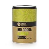 VanaVita BIO Kakao & Maca Pulver - Pflanzengetränk, Cocoa Maca Drink mit Kokosblütennektar, hoher Proteingehalt, Vegan, nur 5 Zutaten, ohne Zusatzstoffe, perfekt für Smoothies & Desserts, 300 g