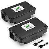 Mice&Co 2X Profi Rattenfalle & Mausefalle – Effektive Köderstation | Rattenköderbox gegen Mäuse und Ratten | Rattenköderstation sicher für Kinder & Tiere – Giftköderbox Innen & Außen
