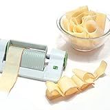 Quality Home Apfelschäler mit Kurbel, Obst- und Gemüseschäler, Kartoffelschäler, Birnenschäler, Küchenschäler, Schälmaschine