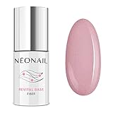 NEONAIL UV Nagellack - Base Coat Gel UV - Revital Base Fiber - Blinking Cover Pink - Unterlack Für Nägel Lack Gel - Modeling Base - 7,2 ml
