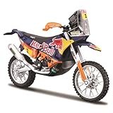 Bburago WRB KTM 450 RALLY FACTORY EDITION Motorbike (2019) PRICE - 1:18 Scale - Incredibly Detailed Die Cast Replica Collectible Motorcycle Model