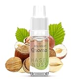 Belissia Lebensmittelaroma - Haselnuss - Hochdosiertes Lebensmittel Aroma 10ml. Zur Verwendung in Lebensmitteln & Getränken für Vernebler, Nebelmaschinen, Diffuser uvm.