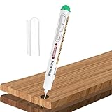 Tieflochmarker – Langkopf Tieflochmarker – Holzbearbeitungs-Markierungsstift – Langnasenmarker | Wasserdichter Langkopf Tieflochmarker für den Bau