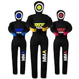 RTX MMA Judo Grappling Dummy | Boxsack für Brazilian BJJ Jiu Jitsu Standposition Wrestling BJJ Dummy für Kampfsport Training | Leinwand | Ungefüllt