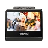 22MP Film- und Folie Scanne, Digitaler Filmscanner, mit 5 Zoll LCD Bildschirm, Eingebaut in 16 GB Speicher, Konvertiert 135 110 126 Kpk Negative Super 8 Monochrome Folien in JPEG