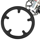 Fahrradkettenschutz - Dieser 6,89 Zoll große ABS-Kettenschutz verfügt über ein 5-Loch-Design und ist mit Ritzeln bis zu 40 Zähnen kompatibel. Ideal für Pendler-, Trail- und Kinderfahrräder, sorgt er f