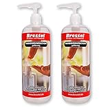HANDDESINFEKTION Gel 2x 1000 ml + 2x Dosierpumpe Desinfektionsmittel für Hand Haut Hände Desinfektion Händedesinfektion Desinfektionsgel Geldesinfektion gelförmig