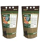 CULTIVERS Ökologischer Obstdünger, 2 x 1 kg, 100 % biologisch und vegan, höhere Erträge und Erhöhung der Fruchtstärke