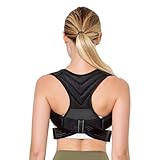 Ruarby Verstellbare obere Haltung, Rückenstrecker für Schlüsselbeinkorrektur, Rückenbandage für Damen und Herren