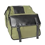 KKMNAIF Satteltaschen FüR Motorrad Universal-Rucksack Carry Tail Satteltasche Motorrad Sitztasche Pferd Gepäck Motorradfahrer Reisetasche(Green)