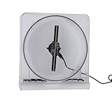 Topiky 3D Hologramm Lüfter 5,5 Zoll, 3D Hologramm Projektor Werbedisplay Lüfter mit 128 LED Perlen, Holografischer Videoprojektor für Geschäftsschilder, Bar, Casino, Party,