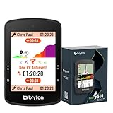 Bryton Rider S510 2,8 Zoll Farb-LCD-Touchscreen GPS Fahrradcomputer, Offline-EU-Karte, kompatibel mit Fahrrad-Radar, 30 Stunden Lange Batterielaufzeit