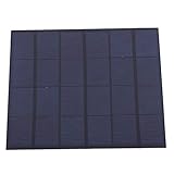 Voeecyttu 6V 3.5W Sonnenkollektor Portable Mini DIY Modul Panel System fuer Solar Lampe Batterie Spielzeug Telefon Ladegeraet Solarzellen
