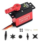 Waveshare 20kg.cm High-Torque 180° Digital Servo, Copper and Steel Gears, Includes Multiple Servo Arms for Versatile Assembly, Water-Resistant and Dust-Resistant Design