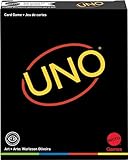 Mattel Games GYH69 - UNO Minimalista Kartenspiel mit Grafiken von Designer Warleson Oliviera, 108 Karten, Spielspaß für die ganze Familie, einzigartiges Geschenk für Kinder und Designfans ab 7 Jahren