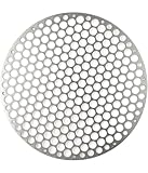 Edelstahl-Kühl- und Bratdraht-Gestell Grillroste rundes Kühlgestell, für Kuchen Keksen Pizza Abtropfen von Lebensmittelwasser, Gemüse und Obst, zum Dämpfen Ofen Herd Pfanne Bratscheibe