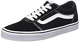 Vans Herren Ward Sneaker Ward Trainers, (SUEDE/CANVAS) BLACK/WHITE, 42.5 EU