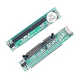 Aukson P81 2,5' IDE HDD/SSD zu SATA Konverter - 44-poliger IDE auf SATA Adapter für Laptop und 2,5 Zoll Festplatten