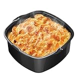 Generisch Quadratkuchenform - Caake Tably | Edelstahl Cakke Form | Edelstahl -Caake -Form für alle Kuchenstile und perfekt für traditionelle Tablettbacken von Lasagne oder Hirtenkuchen